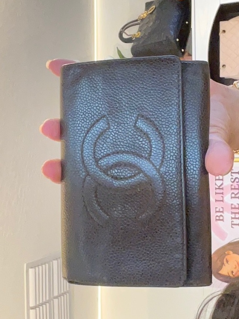65. Chanel slashed sold as is desc in live no cancel/returns